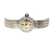 Montre 1950 en or blanc et diamants