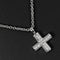 Pendentif Bvlgari Croce - Pendentif en or blanc 18k et diamants pavés 58 Facettes bbs0qdjdva