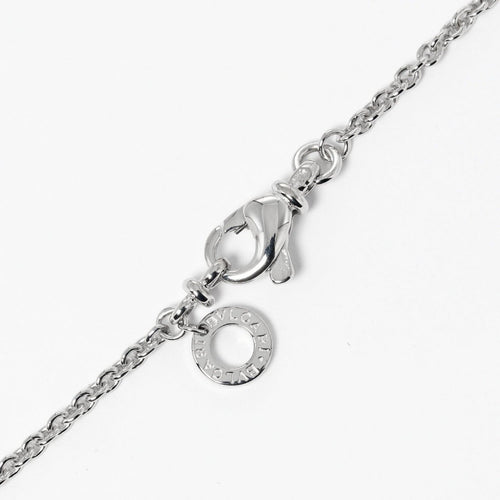 Pendentif Bvlgari Croce - Pendentif en or blanc 18k et diamants pavés 58 Facettes bbs0qdjdva