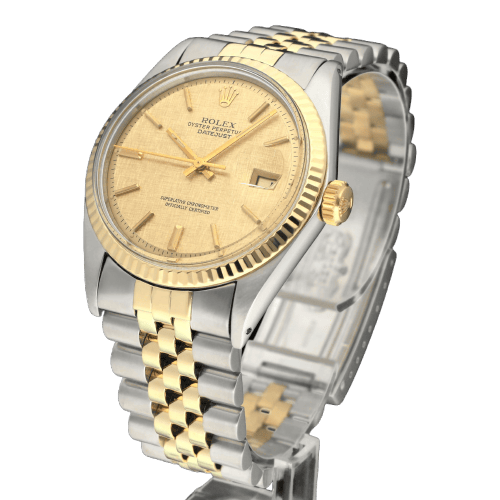Montre Rolex Datejust - Montre automatique 1601 en or et acier 58 Facettes ROL/DJ1/1176