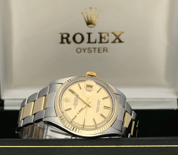 Montre Rolex Datejust - Montre automatique 1601, 1971 en or et acier 58 Facettes ROL/DJ1/1149
