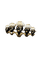 Broche Agostino Gigante - Broche des Mores en or jaune et émaux 58 Facettes spilla dei mori