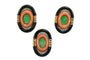 Bague 48 Ensemble Art déco - Boucles d'oreilles et bague en or 14 carats 58 Facettes 8434