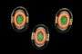 Bague 48 Ensemble Art déco - Boucles d'oreilles et bague en or 14 carats 58 Facettes 8434
