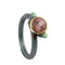 56 Martin Spreng - Bague en titane, or jaune et tourmaline 58 Facettes 237977