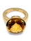 Bague 50 Poiray Filles - Bague en or jaune et citrine 58 Facettes 1281