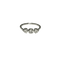 Bague 51 Bague trilogie en or blanc et diamants 58 Facettes Bague