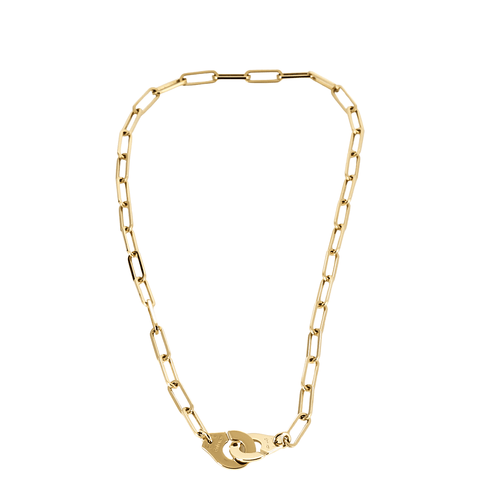 Dinh Van Menottes - Collier grand modèle en or jaune 58 Facettes BO/250037