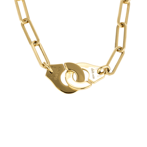 Dinh Van Menottes - Collier grand modèle en or jaune 58 Facettes BO/250037