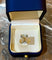 Bague 57.5 Bague en or jaune 18 carats et aigue-marine 10 carats 58 Facettes B383