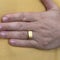 Bague chevalière homme rectangulaire en or jaune 58 Facettes 29999