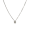 Collier Collier en or blanc et diamant 58 Facettes