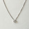 Collier Collier en or blanc et diamant 58 Facettes