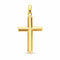 Pendentif Pendentif croix en or jaune 14k 58 Facettes 6A91564C4D7B498DB63B41864F16FD6D