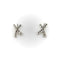 Boucles d'oreilles Paloma Picasso Tiffany & Co. - Boucles d'oreilles Kiss en platine et diamants 58 Facettes A20039