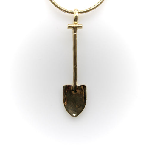 Pendentif Signature - Pendentif pelle en or 14K 58 Facettes A2001H