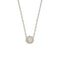 Salvini Corolla - Collier point lumière en or blanc et diamants 58 Facettes 33258