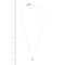Salvini Corolla - Collier point lumière en or blanc et diamants 58 Facettes 33258