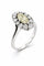 Bague 57 Bague marquise ancienne en or blanc et diamants naturels 58 Facettes ma
