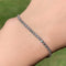 Bracelet Aitches Disco - Bracelet tennis en or blanc 18K et diamants 58 Facettes GBT1330WG