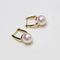 Boucles d'oreilles Underwater - Créoles en or 18K et perles Akoya 58 Facettes GER1320YG