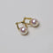 Boucles d'oreilles Underwater - Créoles en or 18K et perles Akoya 58 Facettes GER1320YG