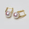 Boucles d'oreilles Underwater - Créoles en or 18K et perles Akoya 58 Facettes GER1320YG