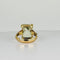 Bague 50 Bague vintage en or jaune et quartz citron 58 Facettes 2603020