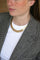 Collier Collier victorien draperie collerette en or jaune 58 Facettes