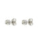 Boucles d'oreilles Boucles d'oreilles puces en or blanc et diamants 0,32 ct 58 Facettes 39409