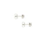 Boucles d'oreilles puces en or blanc et diamants 0,32 ct 58 Facettes 39409