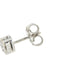 Boucles d'oreilles Boucles d'oreilles puces en or blanc et diamants 0,32 ct 58 Facettes 39409