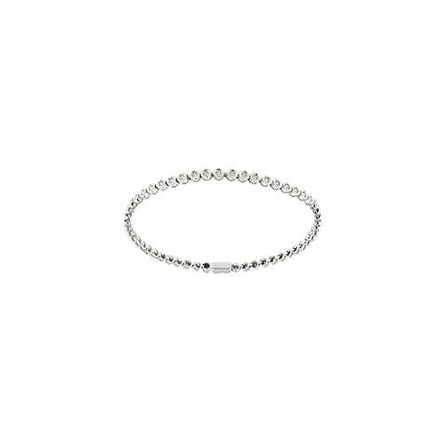 Bracelet tennis Cipollina en or blanc et diamants 0,90 ct 58 Facettes 41861