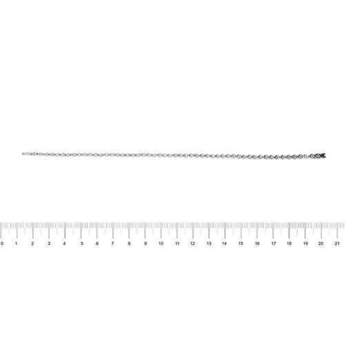Bracelet tennis Cipollina en or blanc et diamants 0,90 ct 58 Facettes 41861