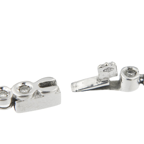 Bracelet tennis Cipollina en or blanc et diamants 0,90 ct 58 Facettes 41861