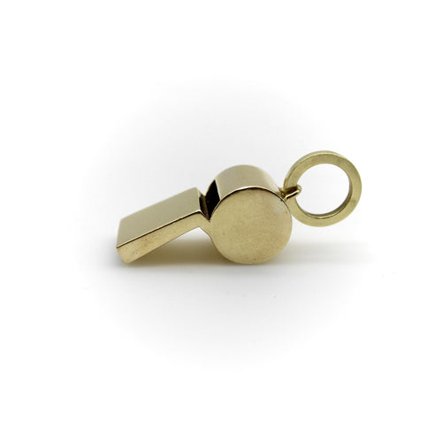 Pendentif Pendentif sifflet vintage en or 18K et 14K 58 Facettes A2008T