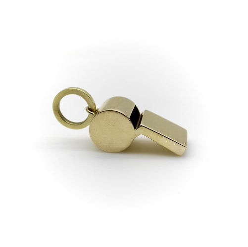 Pendentif Pendentif sifflet vintage en or 18K et 14K 58 Facettes A2008T