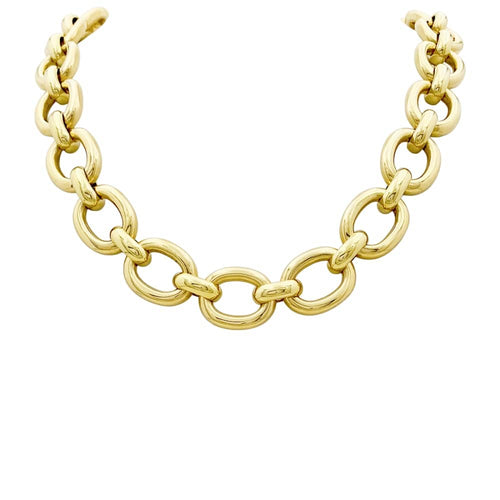 Collier Cartier Baignoire - Collier en or jaune 58 Facettes 35660