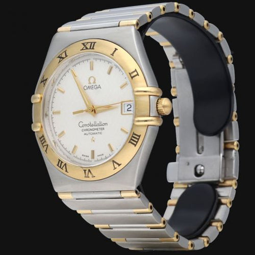 Montre Omega Constellation - Montre automatique 35 mm en or jaune et acier 58 Facettes MT45612