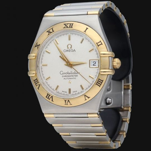 Montre Omega Constellation - Montre automatique 35 mm en or jaune et acier 58 Facettes MT45612