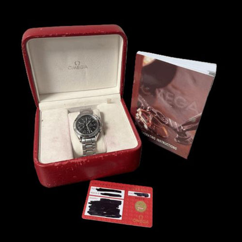Montre Omega Speedmaster - Montre chronographe automatique en acier 58 Facettes MT46641