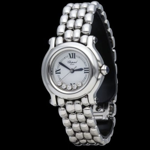 Montre Chopard Happy Sport Mini - Montre en acier 58 Facettes MT44566