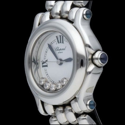 Montre Chopard Happy Sport Mini - Montre en acier 58 Facettes MT44566