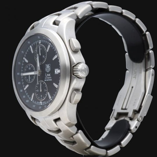 Montre TAG Heuer Link - Montre automatique en acier 58 Facettes MT46510