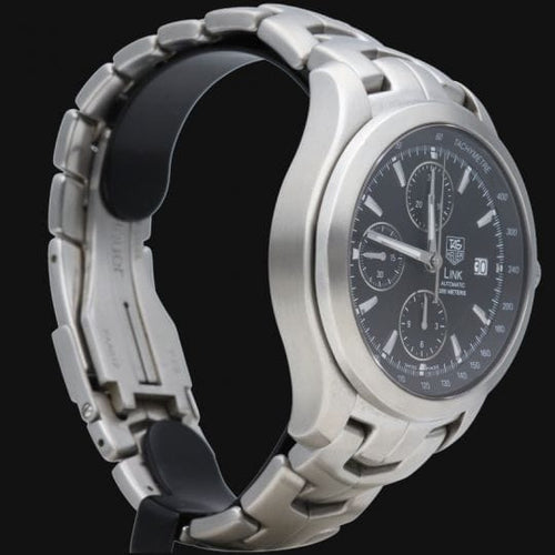 Montre TAG Heuer Link - Montre automatique en acier 58 Facettes MT46510
