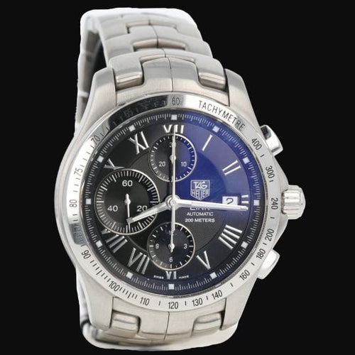 Montre TAG Heuer Link - Montre automatique en acier 58 Facettes MT46514