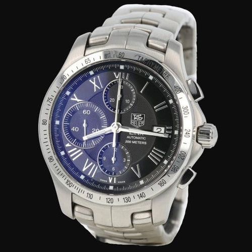 Montre TAG Heuer Link - Montre automatique en acier 58 Facettes MT46514