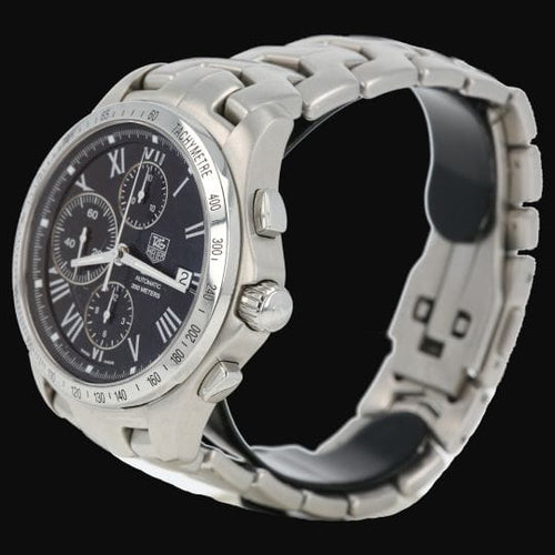 Montre TAG Heuer Link - Montre automatique en acier 58 Facettes MT46514