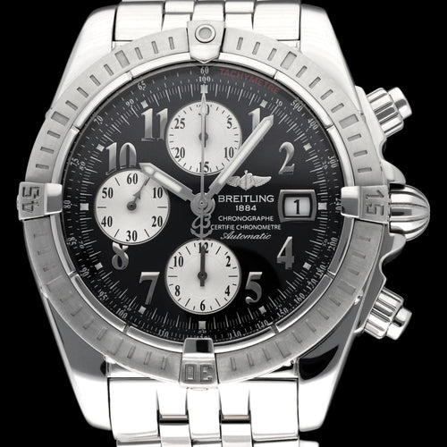 Montre Breitling Chronomat Evolution - Montre en acier 58 Facettes BTL/CHM/171