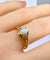 Bague 54 Bague en or jaune 18 carats, opale et diamants 58 Facettes AB729